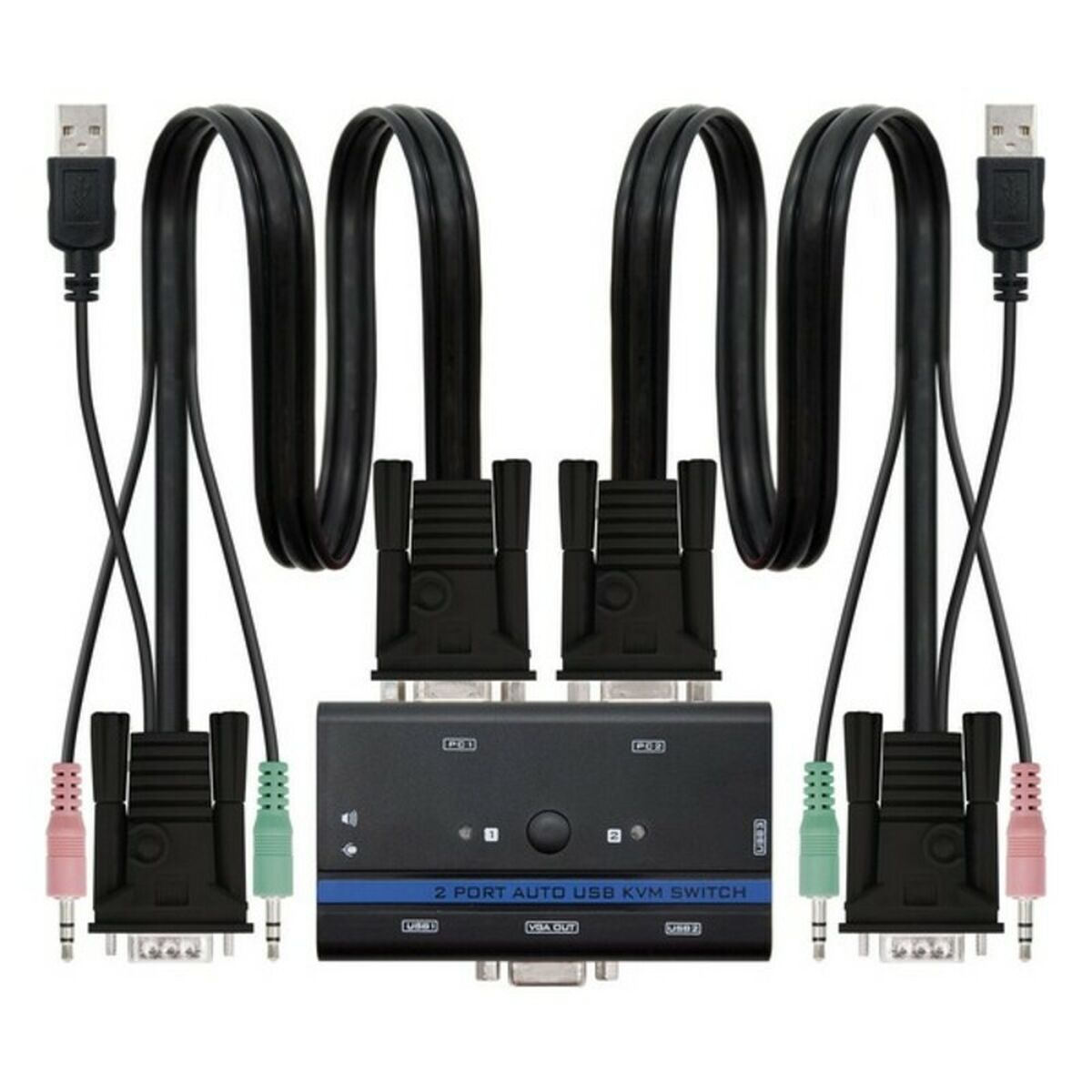 AV-adapter/omvandlare NANOCABLE 10.12.2001 Svart - 2
