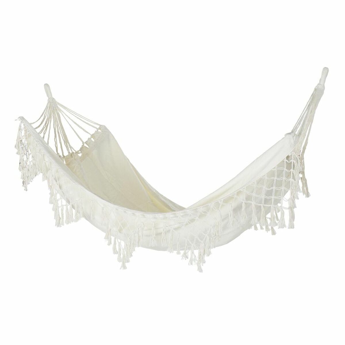 Hängmatta DKD Home Decor Beige 200 x 60 x 0,5 cm 200 x 130 x 0,5 cm - 10
