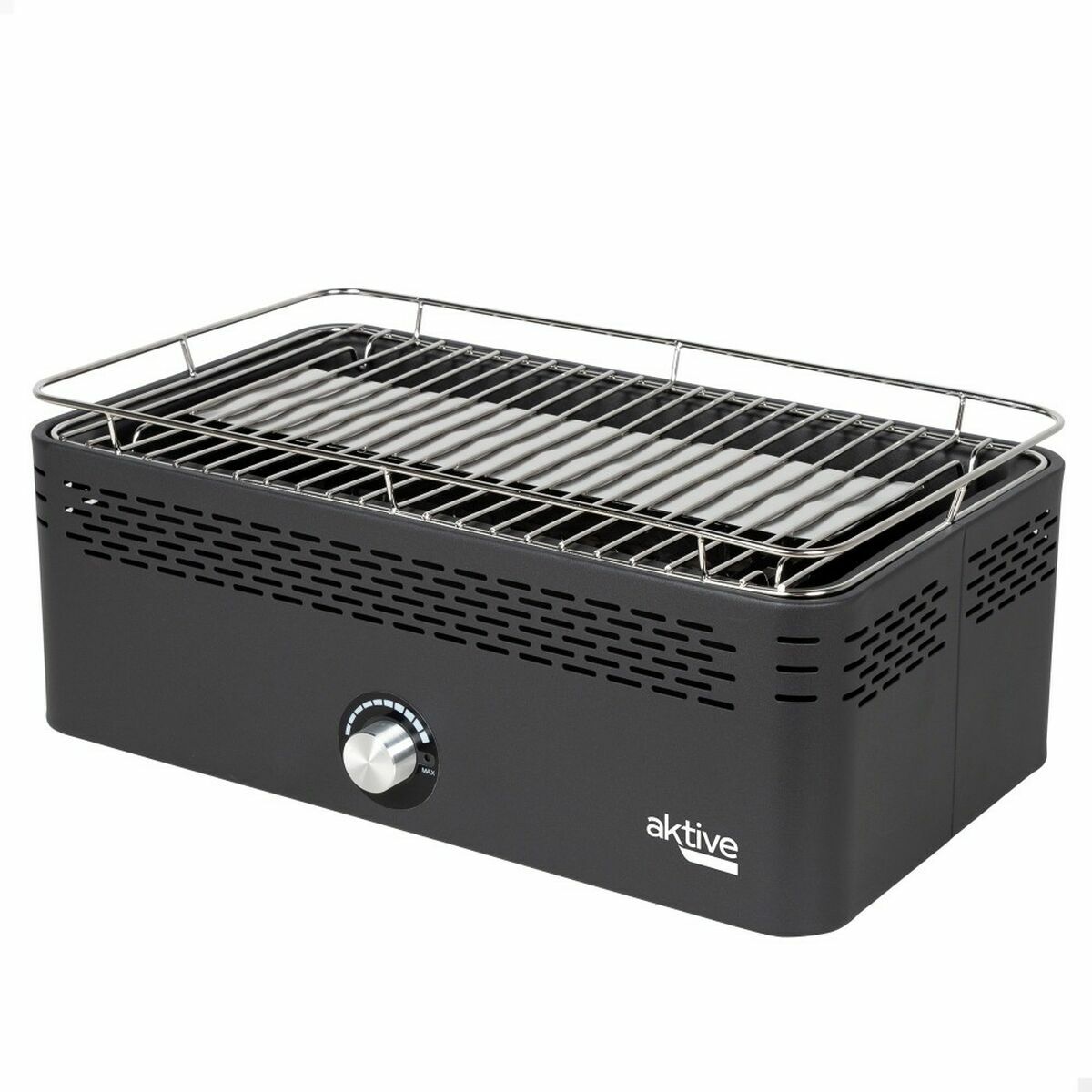 Bärbar rökfri kolgrill Aktive 45 x 19 x 28 cm