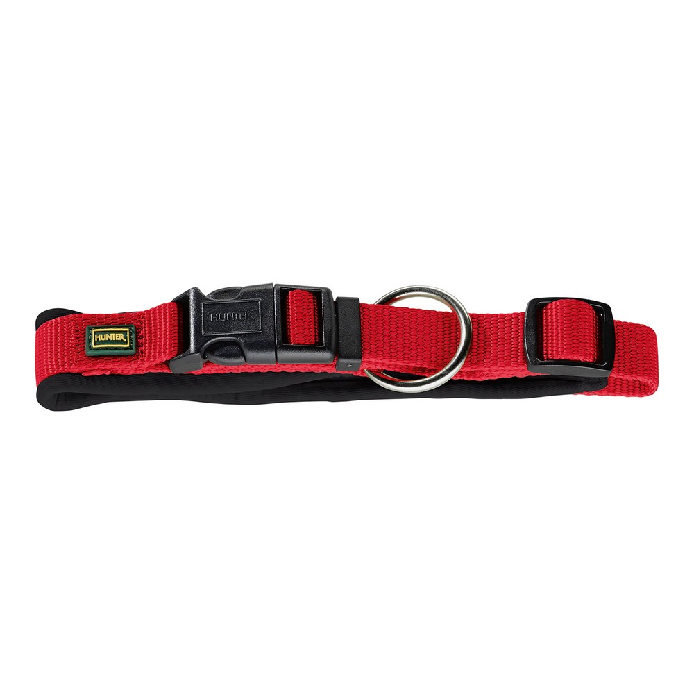 Hundhalsband Hunter Neopren Vario Röd - 3