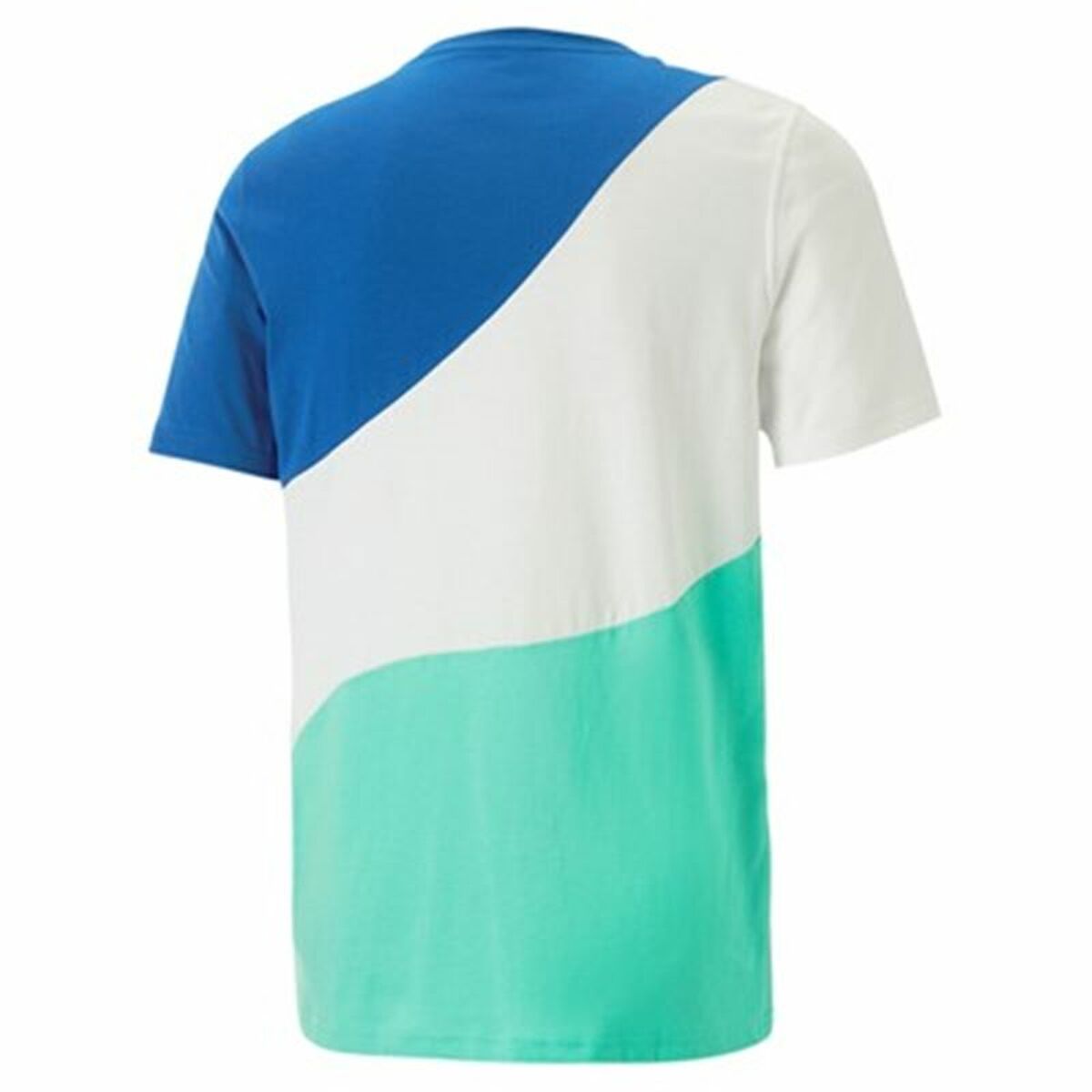 T-shirt med kortärm Herr Puma  Power Cat Blå - 8