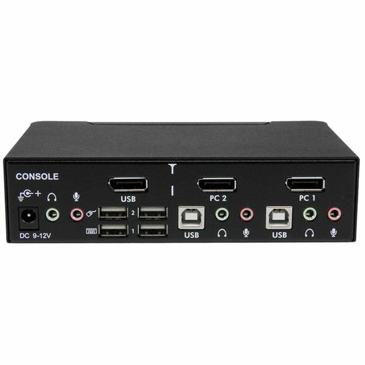 KVM -omvandlare med 2 portar Startech SV231DPUA - 2