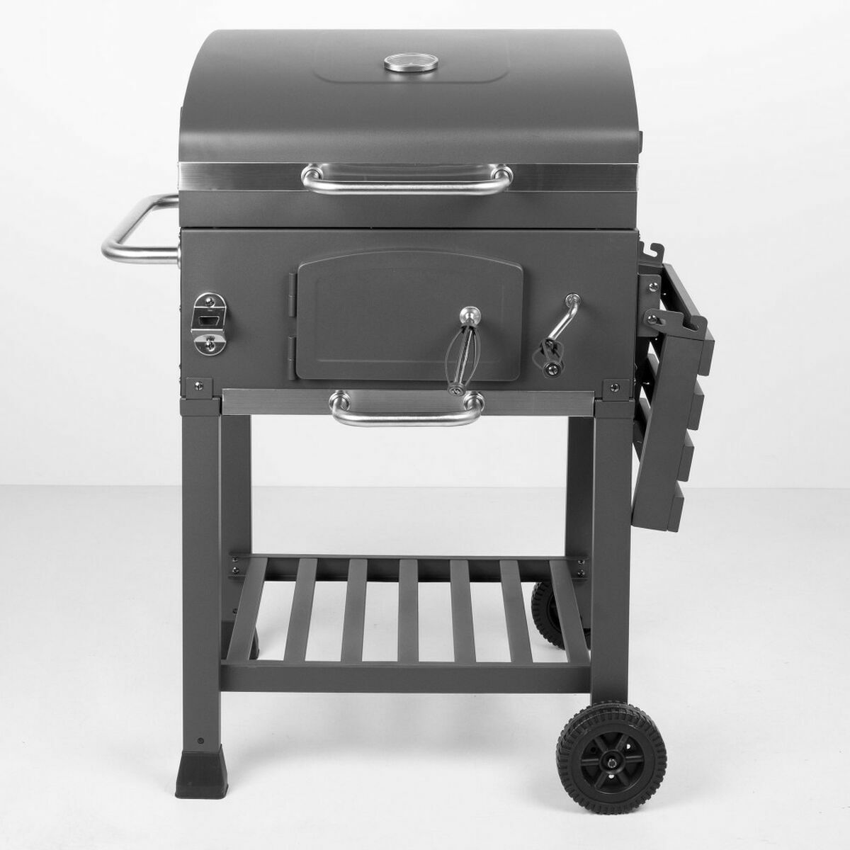 Kolgrill med lock och hjul Aktive 102 x 65 x 104 cm - 3