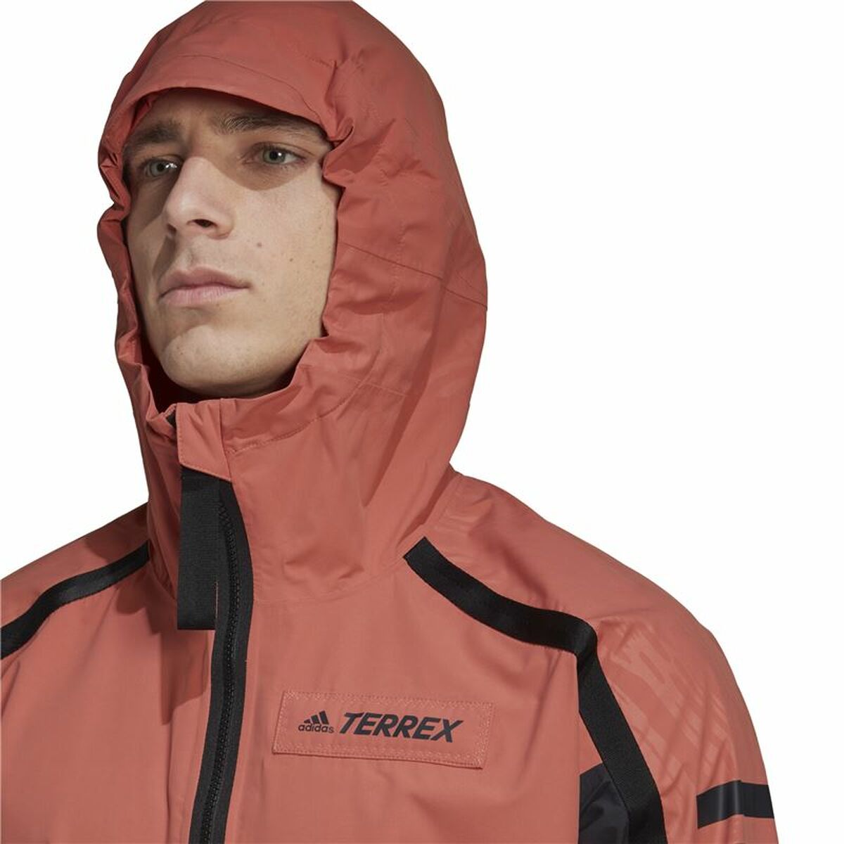 Träningsjacka Herr Adidas Utilitas Röd Orange - 6