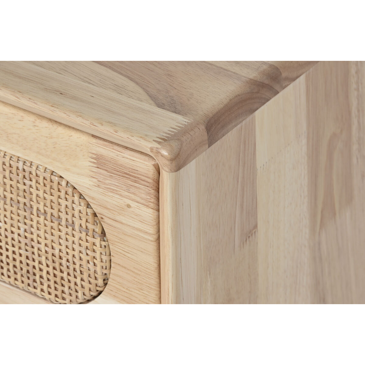 TV-möbler DKD Home Decor Naturell Metall Gummiträ 120 x 30 x 48 cm - 10
