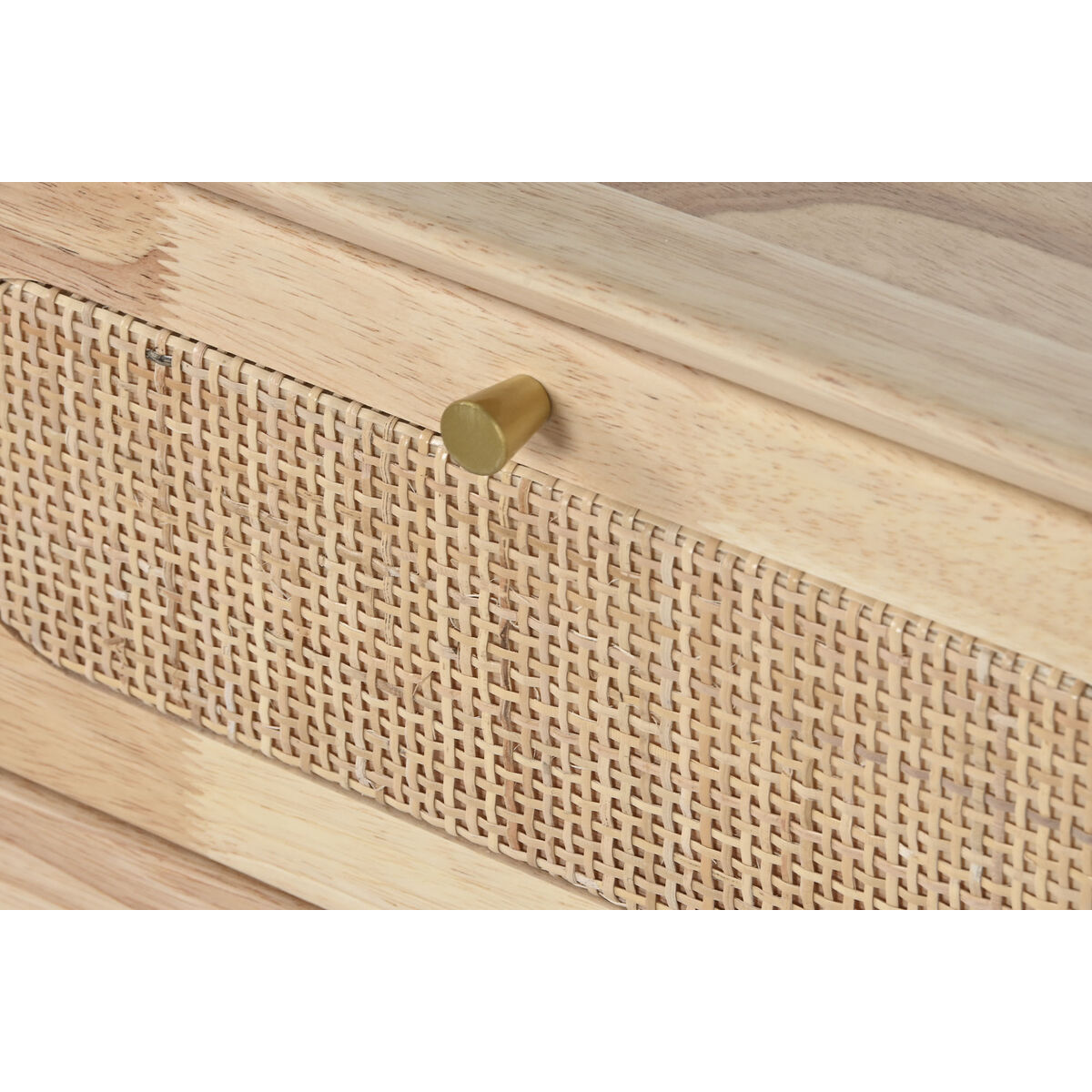 TV-möbler DKD Home Decor Naturell Metall Gummiträ 120 x 30 x 48 cm - 11
