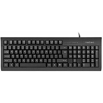Tangentbord Natec NKL-1055 Svart
