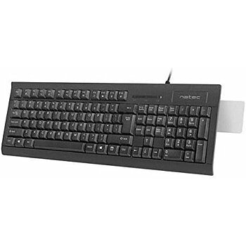 Tangentbord Natec NKL-1055 Svart