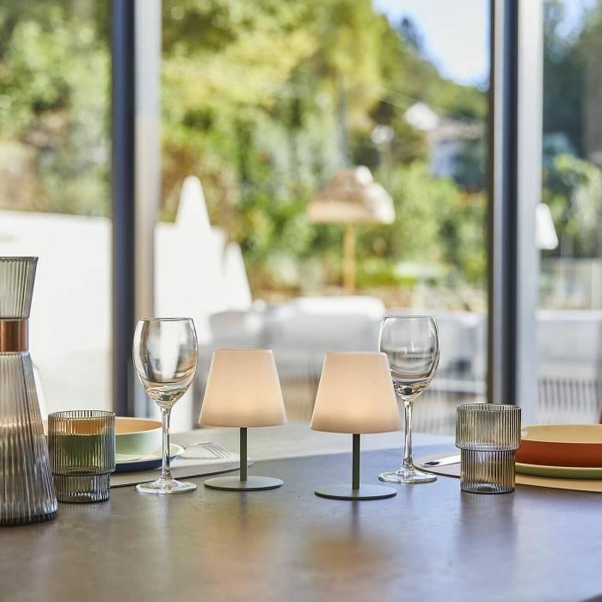 Bordslampa Lumisky E27 Grön - 2