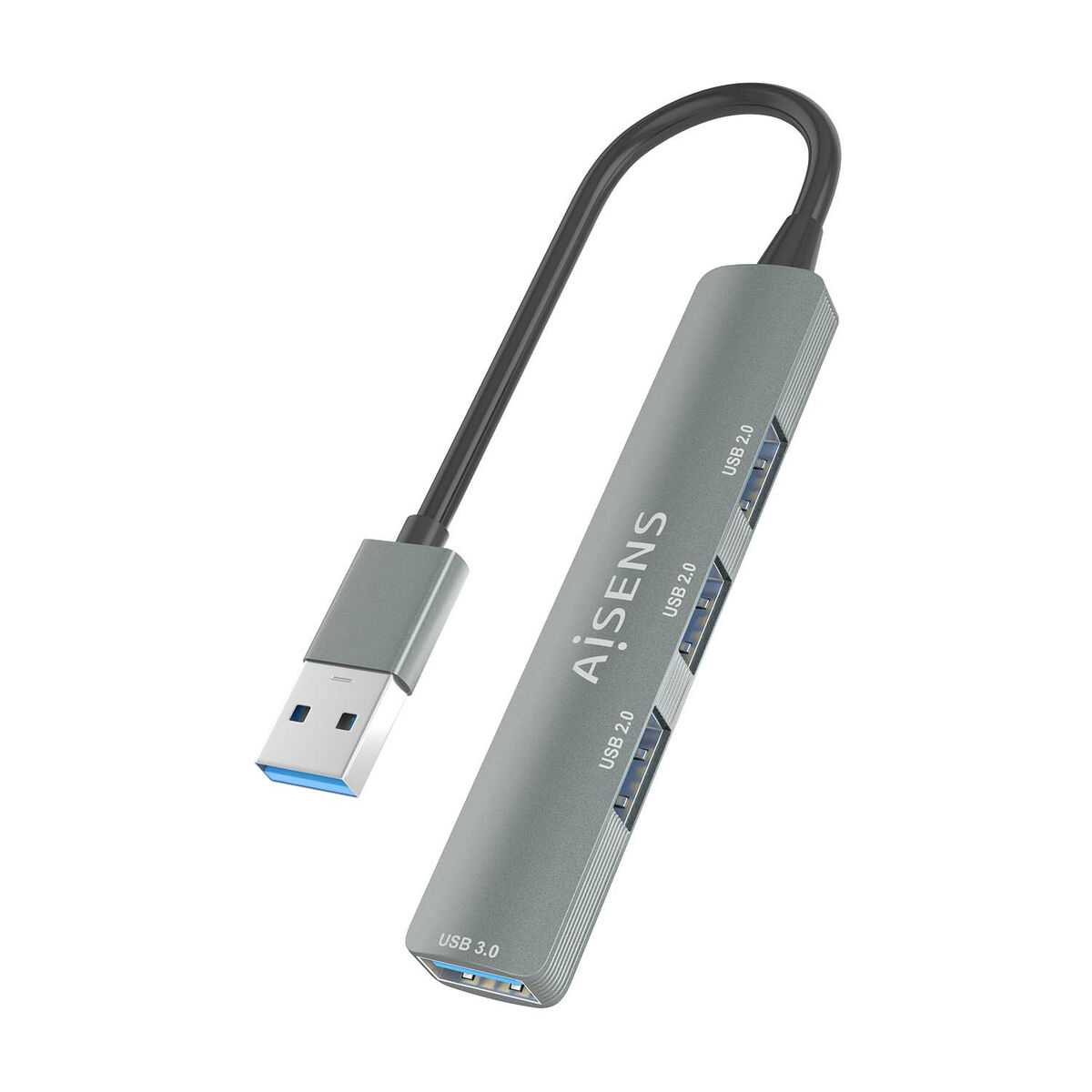 USB-HUB Aisens A106-0859 Grå - 3
