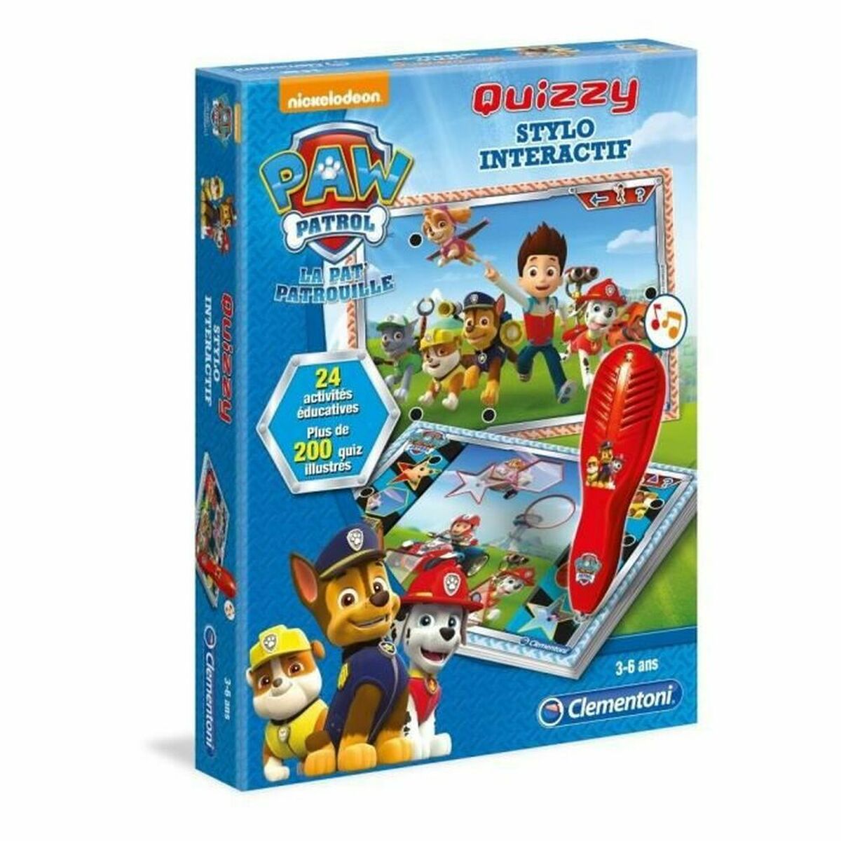 Utbildningsspel Clementoni Pat'Patrouille  Speaking Pen (FR) (1 Delar)
