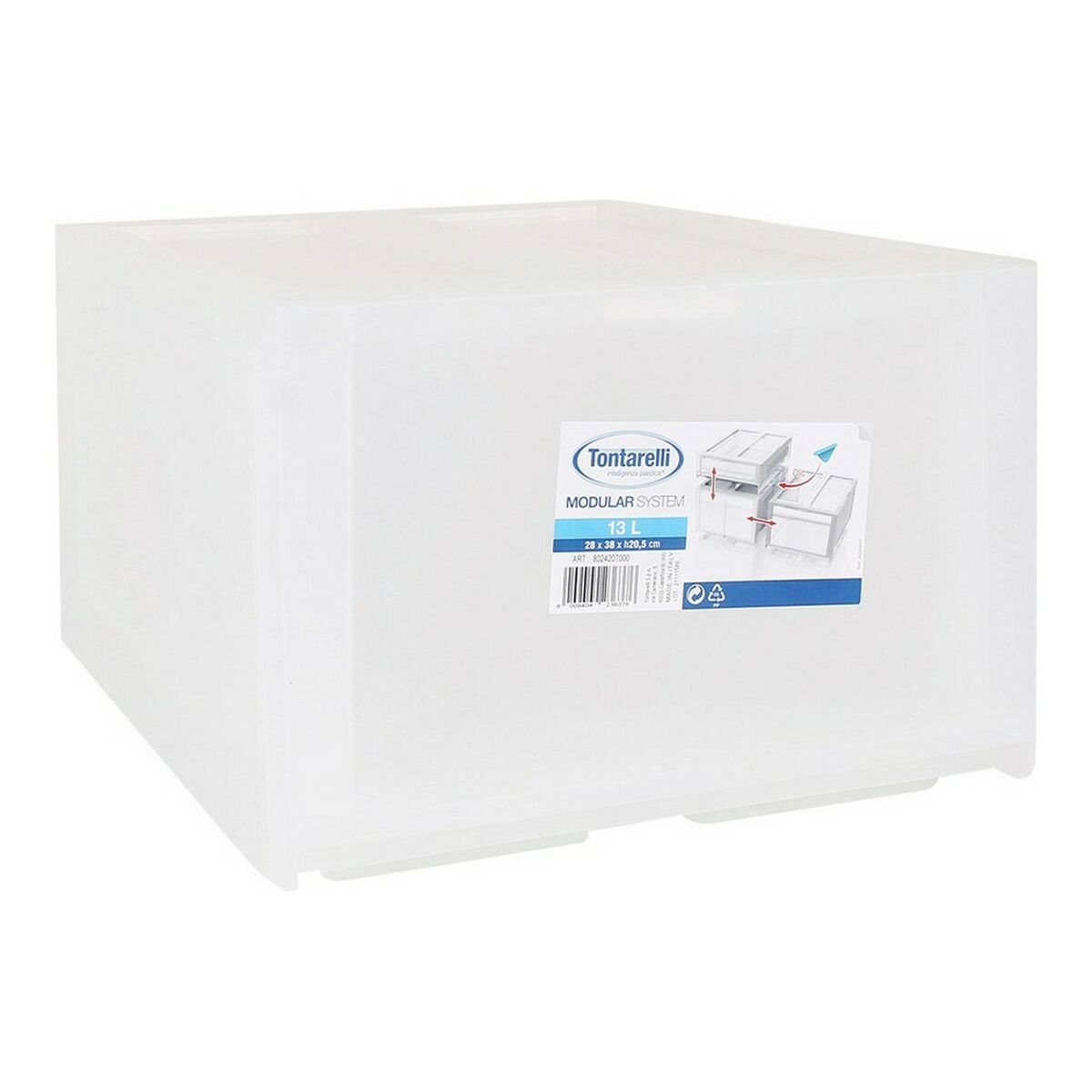 Byrå Tontarelli Modular Vit 29 x 38 x 20,5 cm - 2
