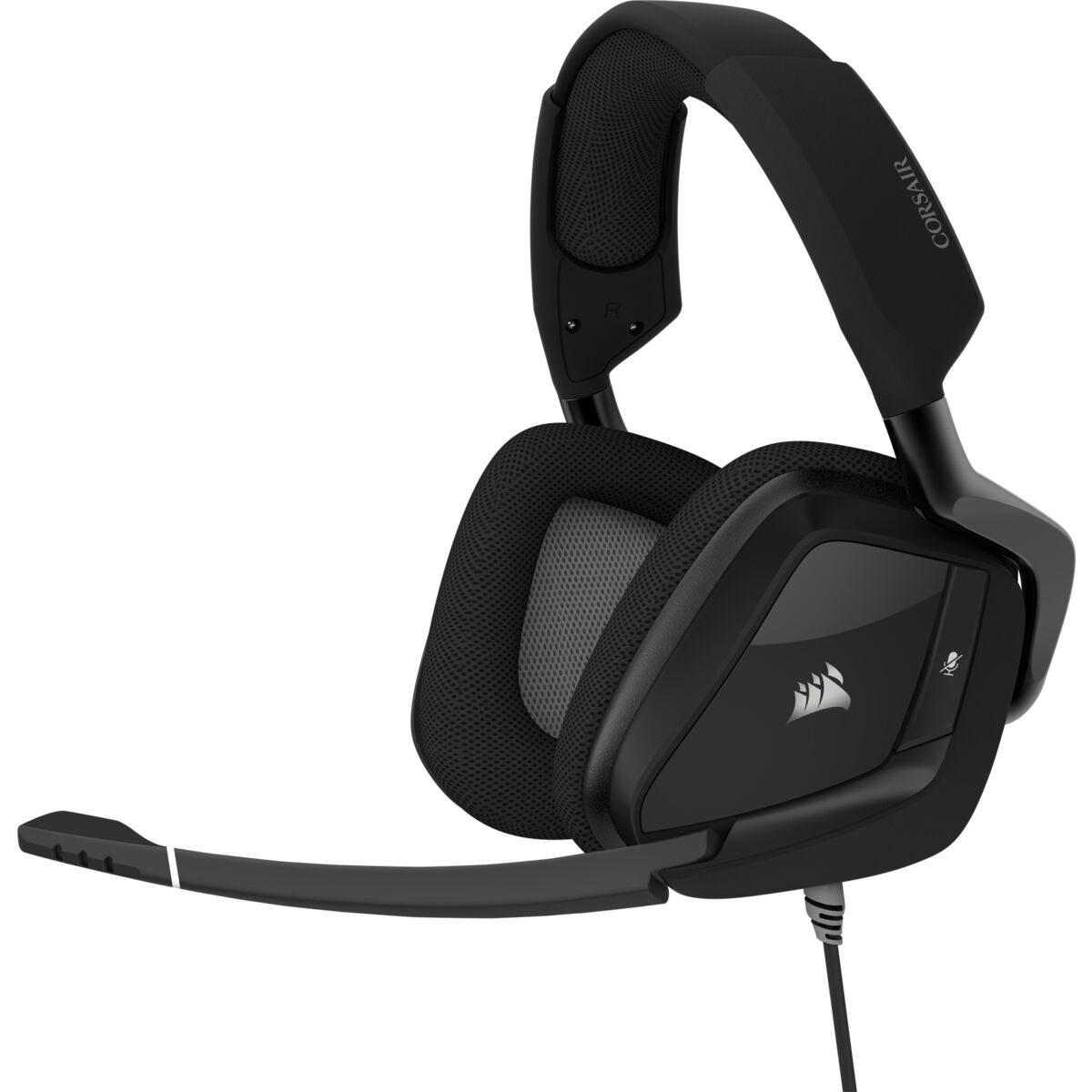 Hörlurar med Mikrofon Corsair VOID ELITE USB Svart Grå - 2