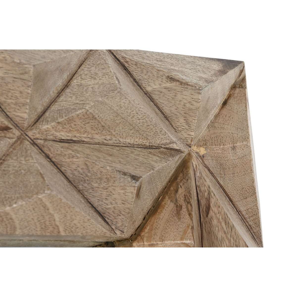 Väggspegel Home ESPRIT Naturell Modern 76 x 4 x 183 cm - 3