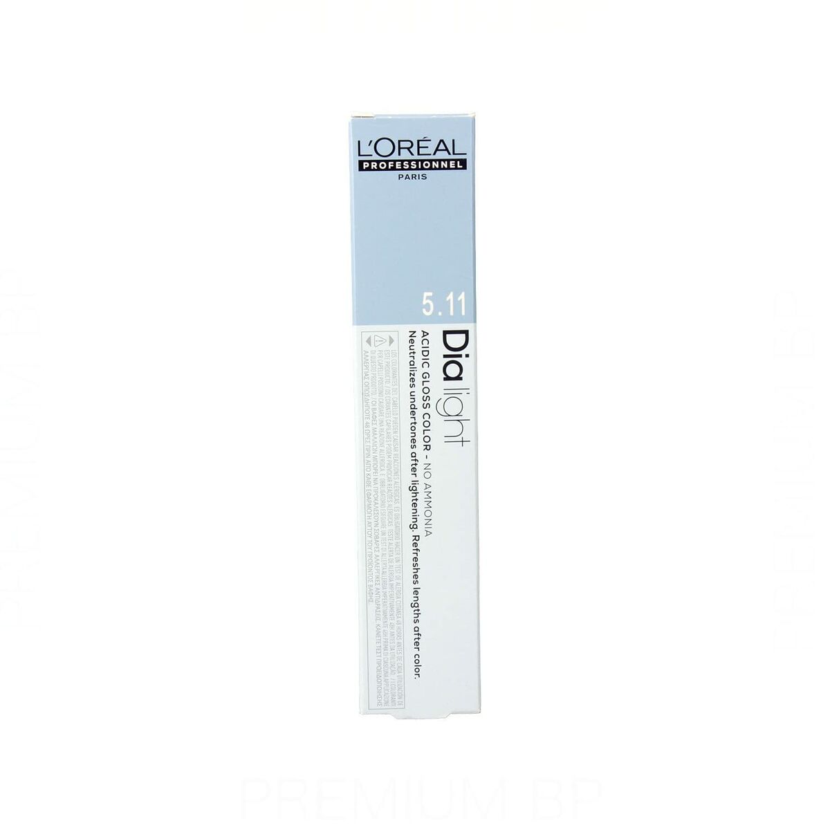 Permanent hårfäg - creme L'Oreal Professionnel Paris Dia Light Nº 5.11 Utan ammoniak (50 ml)