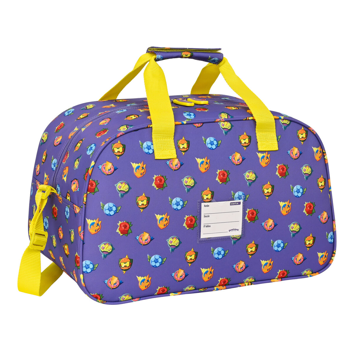 Sportväska SuperThings Guardians of Kazoom Gul Purpur 40 x 24 x 23 cm - 6