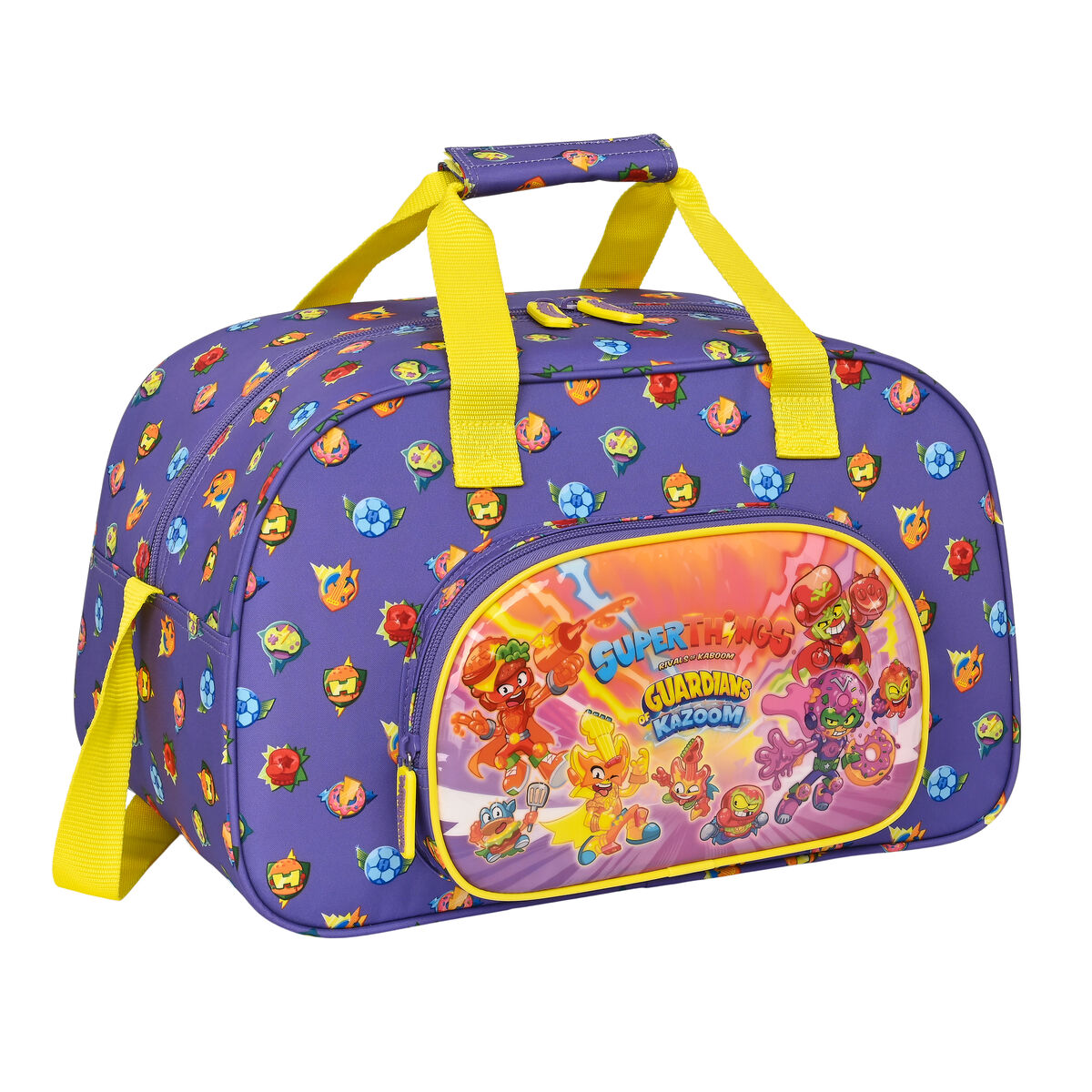 Sportväska SuperThings Guardians of Kazoom Gul Purpur 40 x 24 x 23 cm - 4