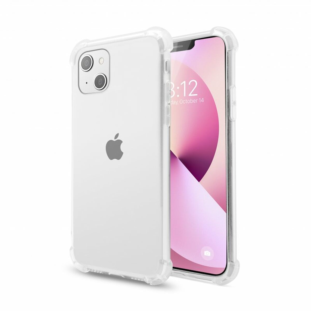 Mobilfodral PcCom iPhone 13 Mini Multicolour Transparent Apple - 2