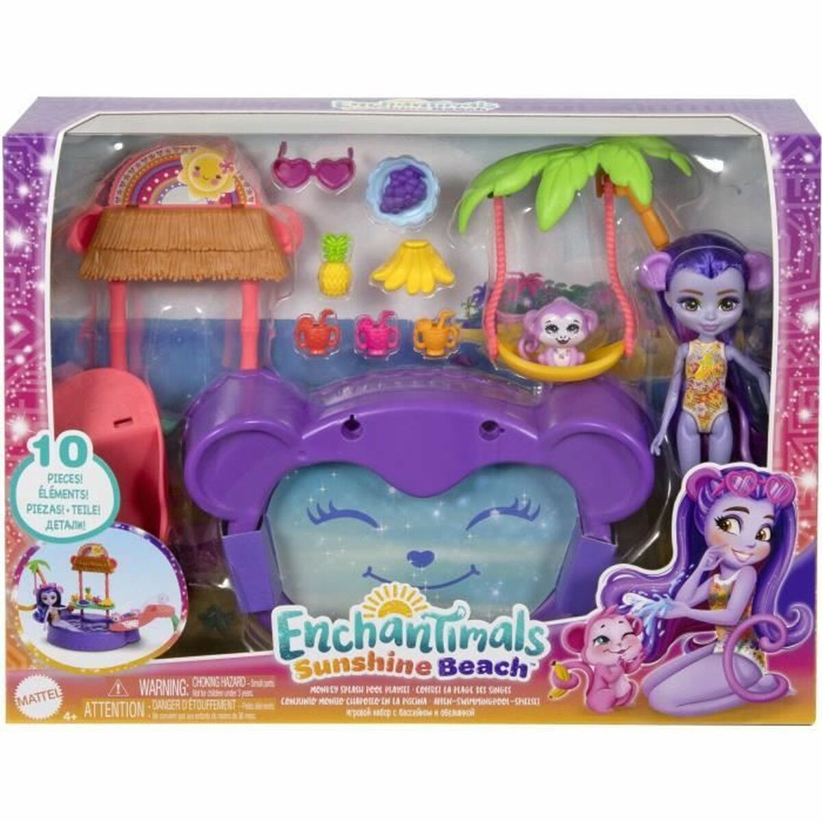 Dockset Enchantimals PISCINE DES SINGES - 2
