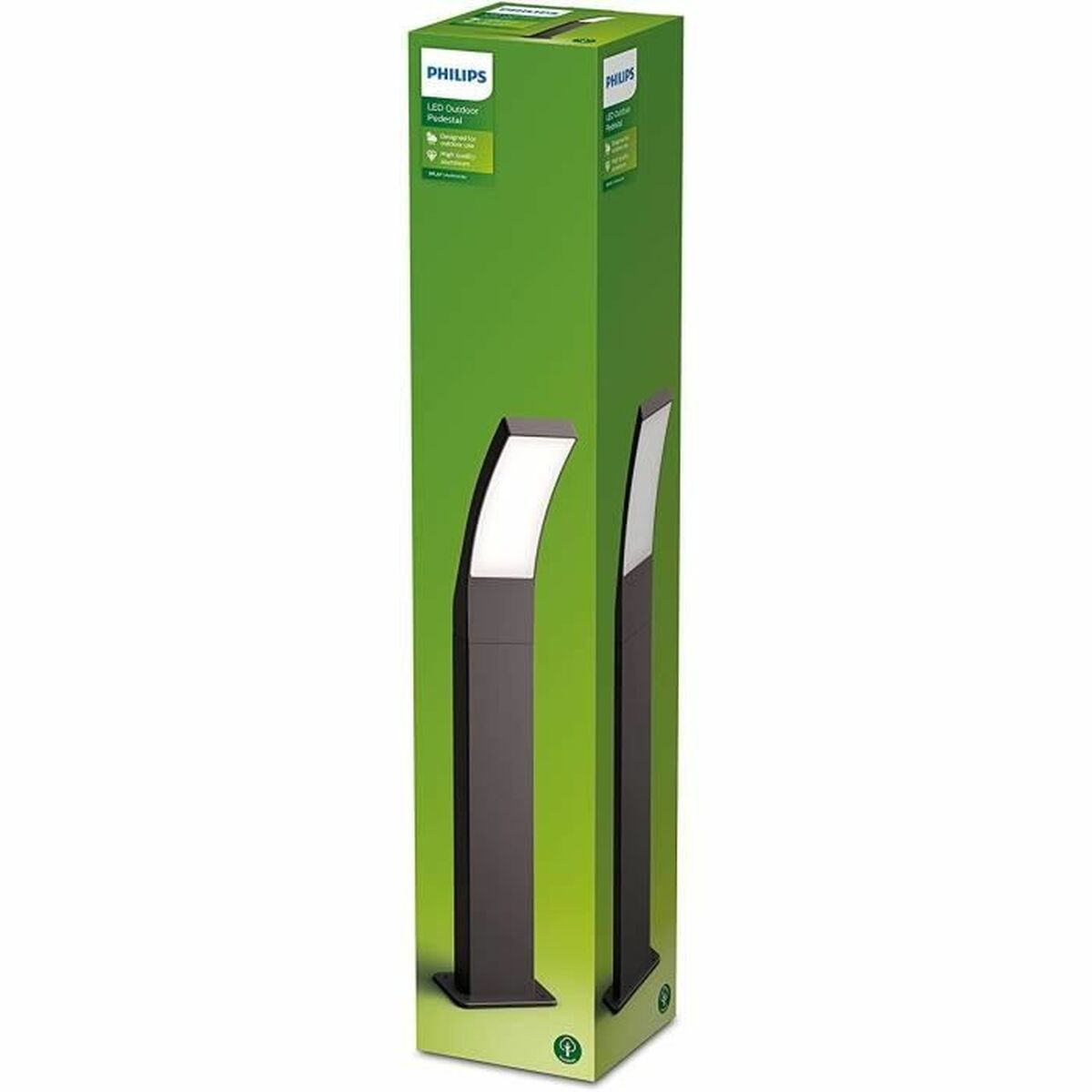 Lampa Philips Luminarias de exterior Grå Antracitgrå 2700k Varmvit 1100 Lm - 2