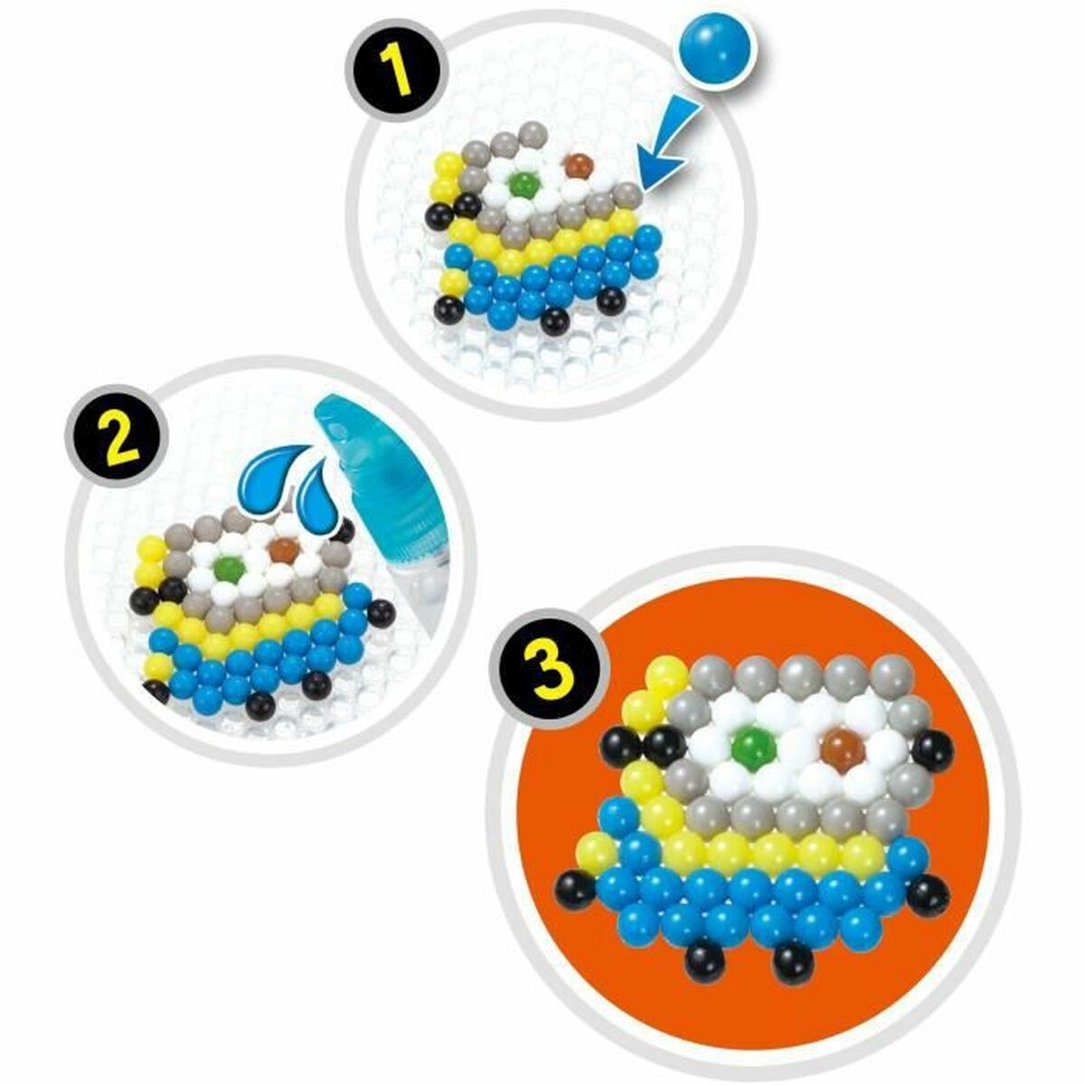 Pärlor Aquabeads Minions - 5