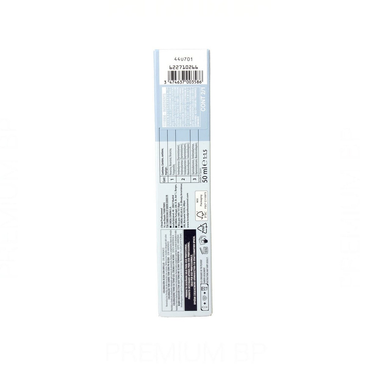 Permanent färg L'Oreal Professionnel Paris Dia Lights Acide Nº 6,1 Utan ammoniak (50 ml) - 3