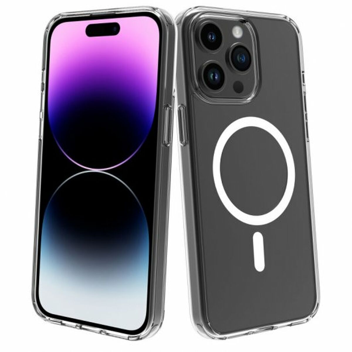 Mobilfodral Muvit iPhone 15 Plus Transparent Apple