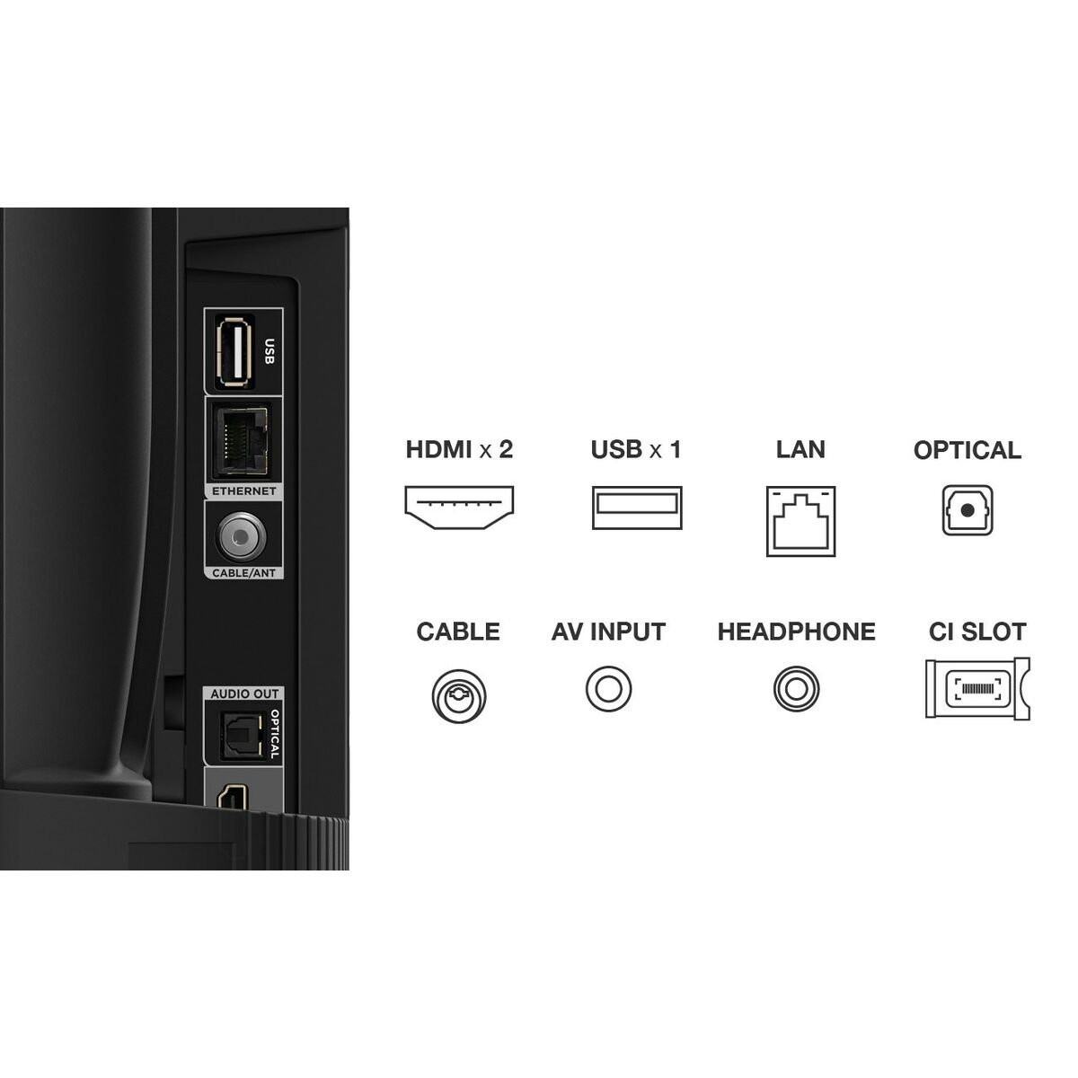Smart TV TCL 32S5400AF 32" Full HD LED HDR D-LED HDR10 - 6