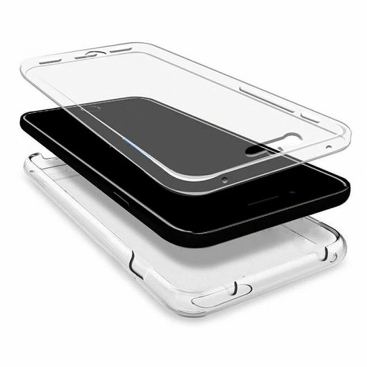 Mobilfodral Cool iPhone 15 Plus Transparent Apple - 4