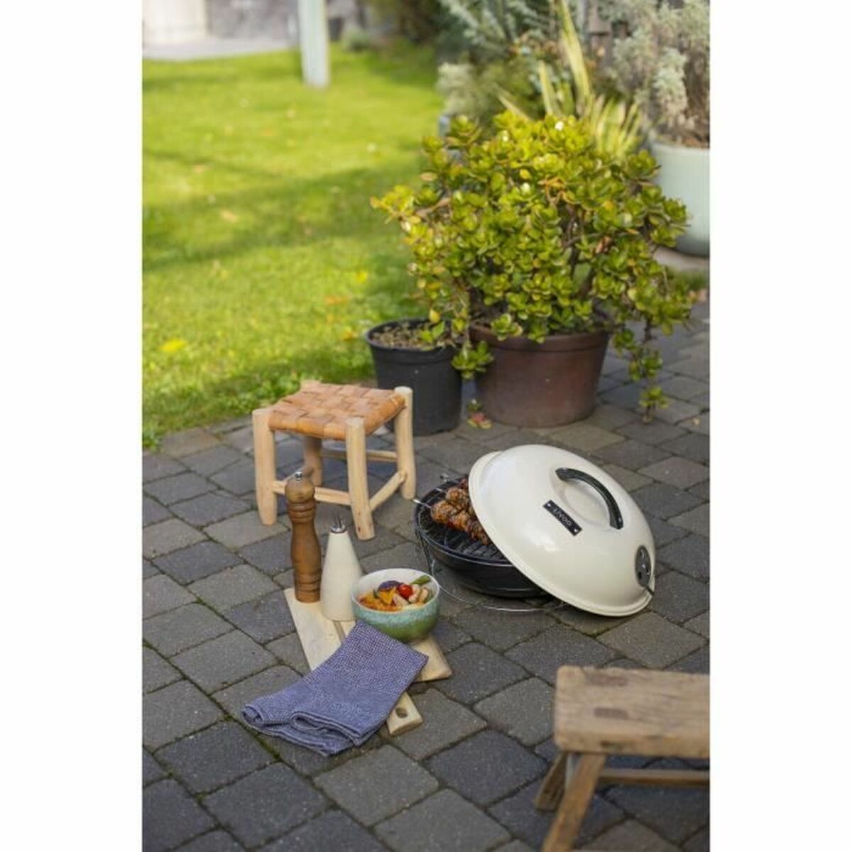 Bärbar Grill Livoo Ø 34 cm - 5