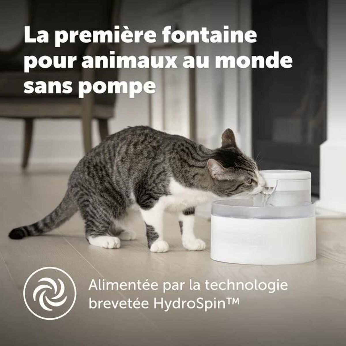 Fontän för husdjur PetSafe Vit - 2