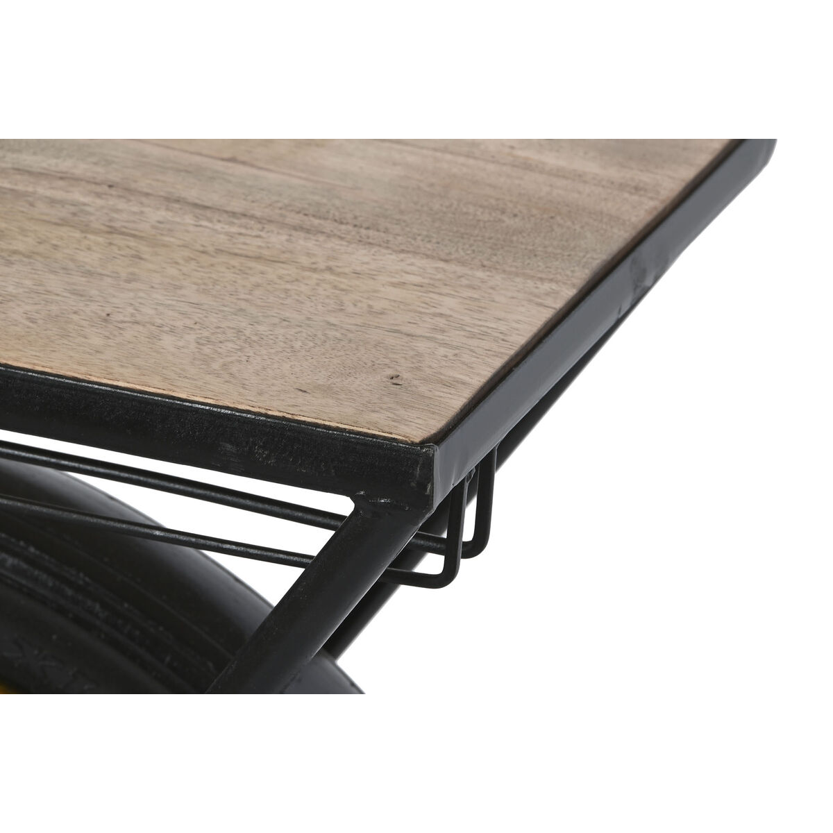 Console DKD Home Decor Svart Gyllene Metall 170 x 35,5 x 71 cm - 9