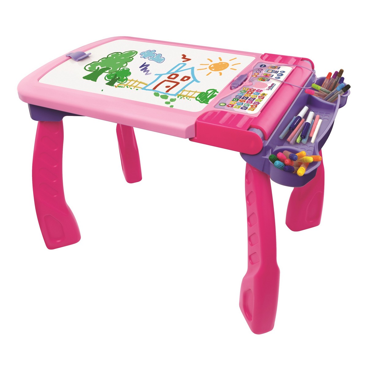 Interaktiv Skrivtavla Vtech Magi chevalet interactif 3 en 1 rose (FR) - 8
