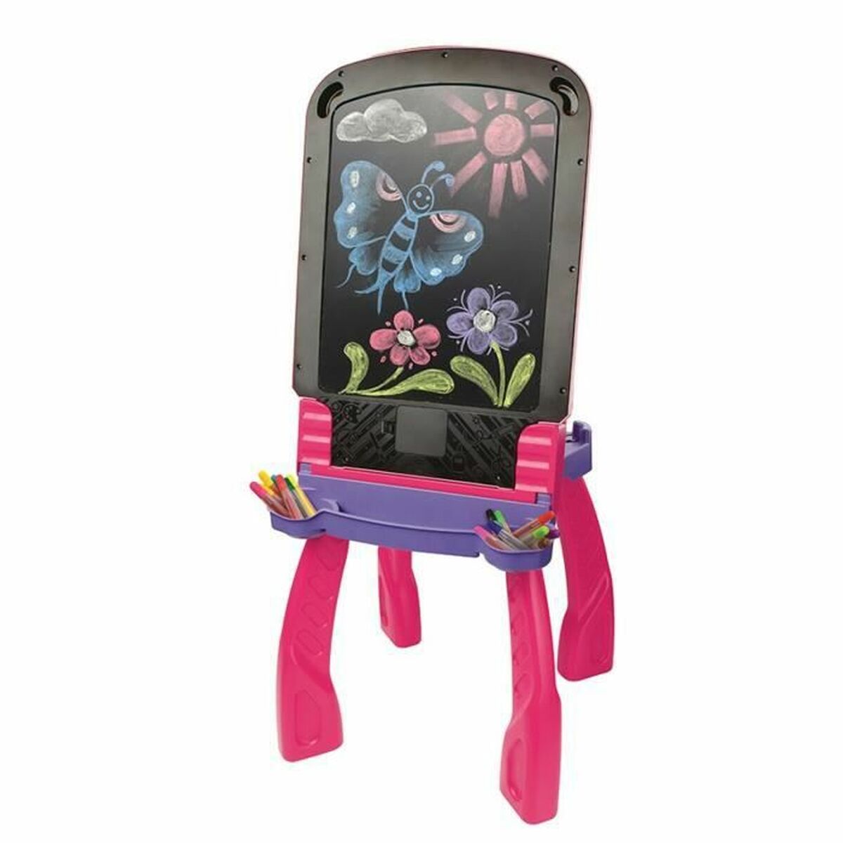Interaktiv Skrivtavla Vtech Magi chevalet interactif 3 en 1 rose (FR) - 4