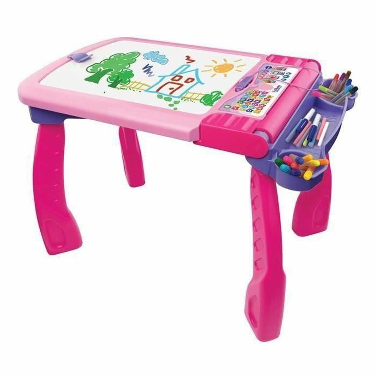 Interaktiv Skrivtavla Vtech Magi chevalet interactif 3 en 1 rose (FR) - 3
