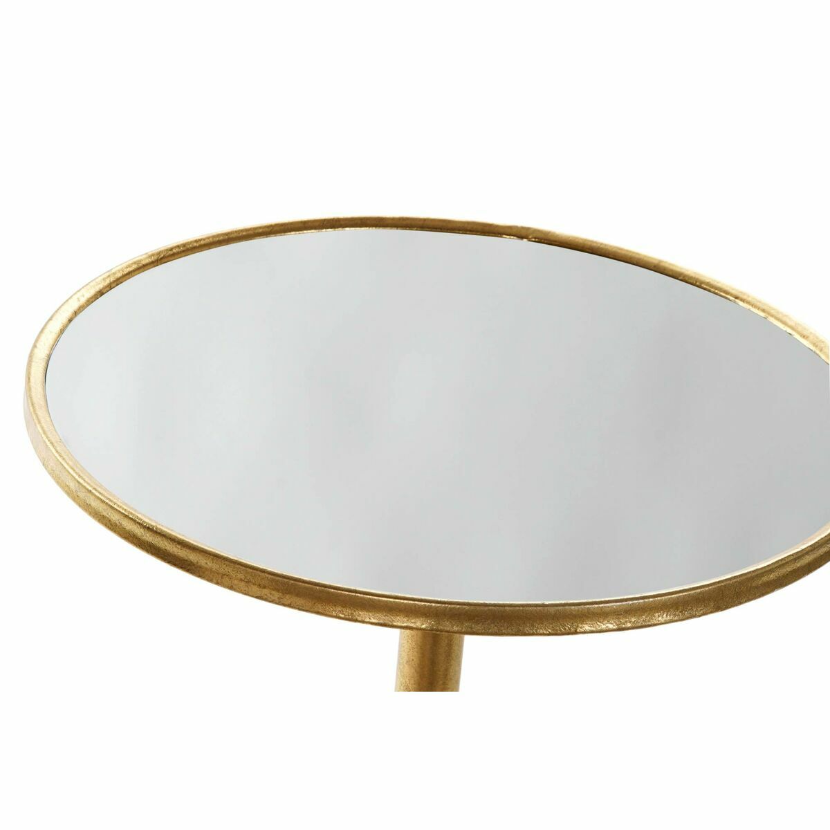 Sidobord DKD Home Decor Speglar Gyllene Metall (40 x 40 x 72 cm) - 7