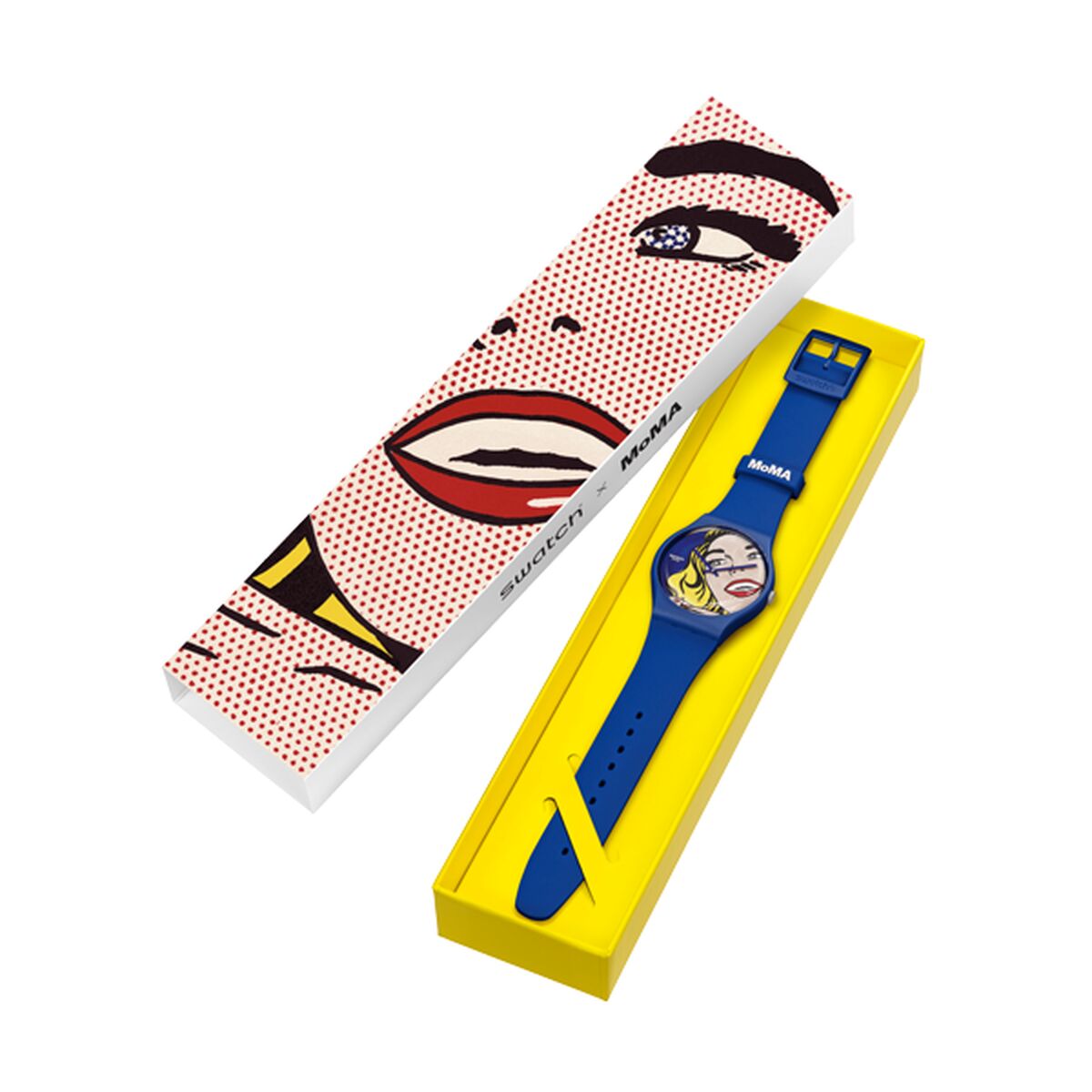 Damklocka Swatch GIRL BY ROY LICHTENSTEIN, THE WATCH - ART JOURNEY 2023 EDITION - 6