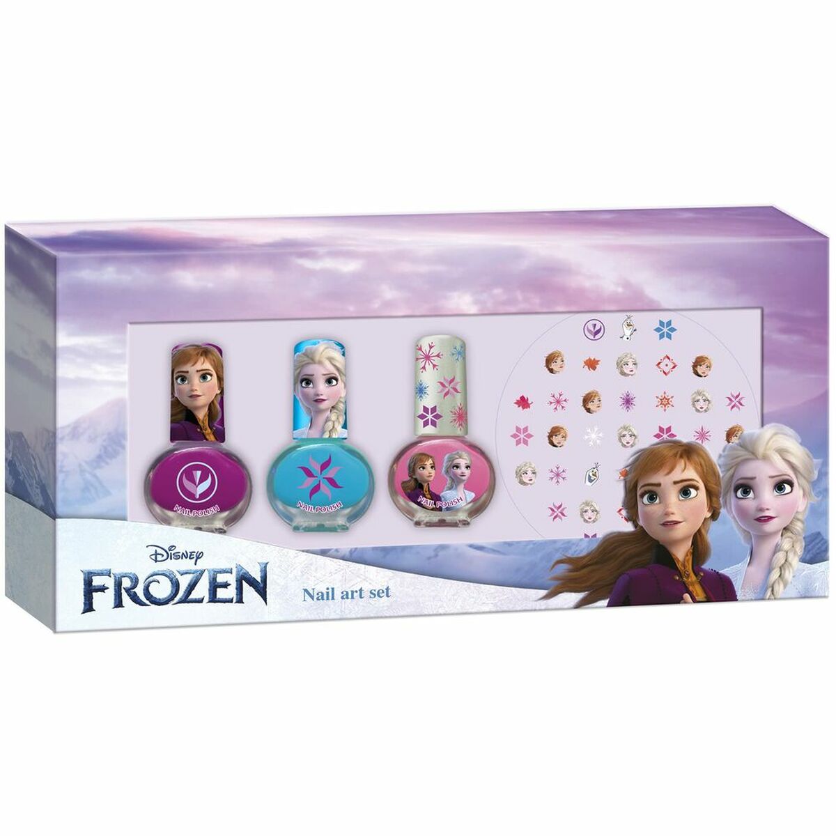 Set Nail Art Frozen nagellack (4 pcs) - 3