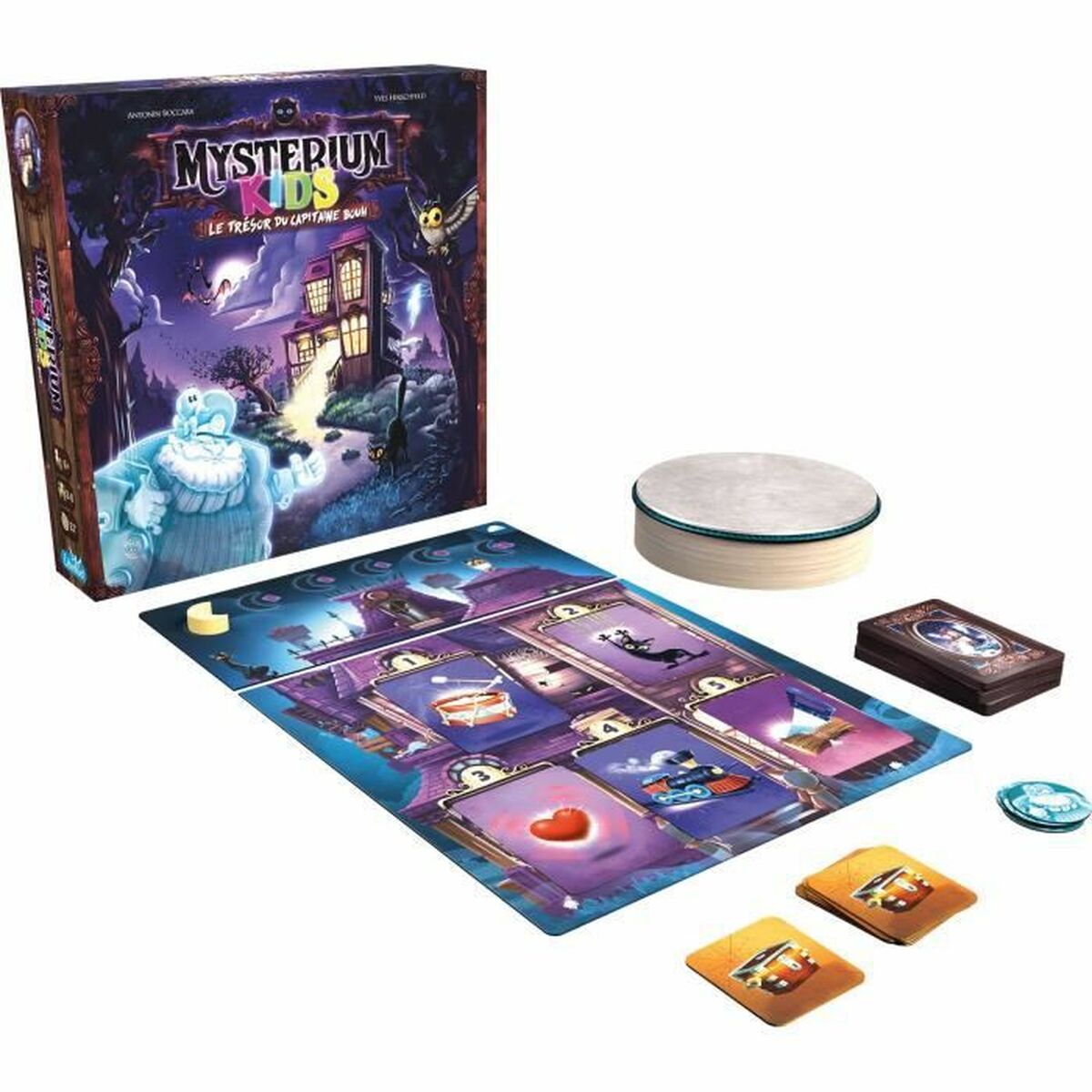 Sällskapsspel Asmodee Mysterium Kids: Le Trésor du Capitaine Bouh Franska - 2