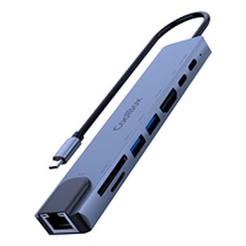 USB-HUB CoolBox COO-DOCK-C-81 100 W