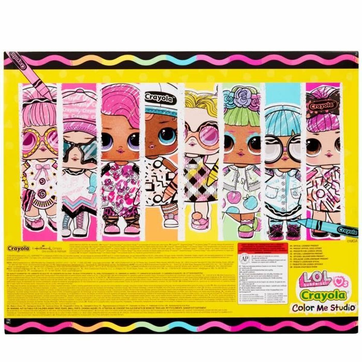 Docka LOL Surprise! Loves CRAYOLA Color Me Studio
