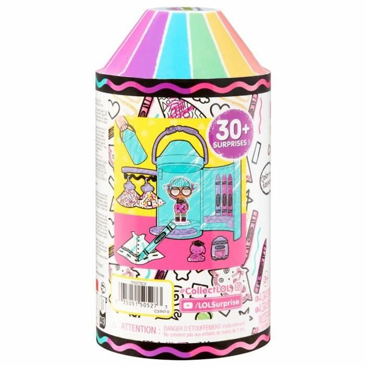Docka LOL Surprise! Loves CRAYOLA Color Me Studio - 3