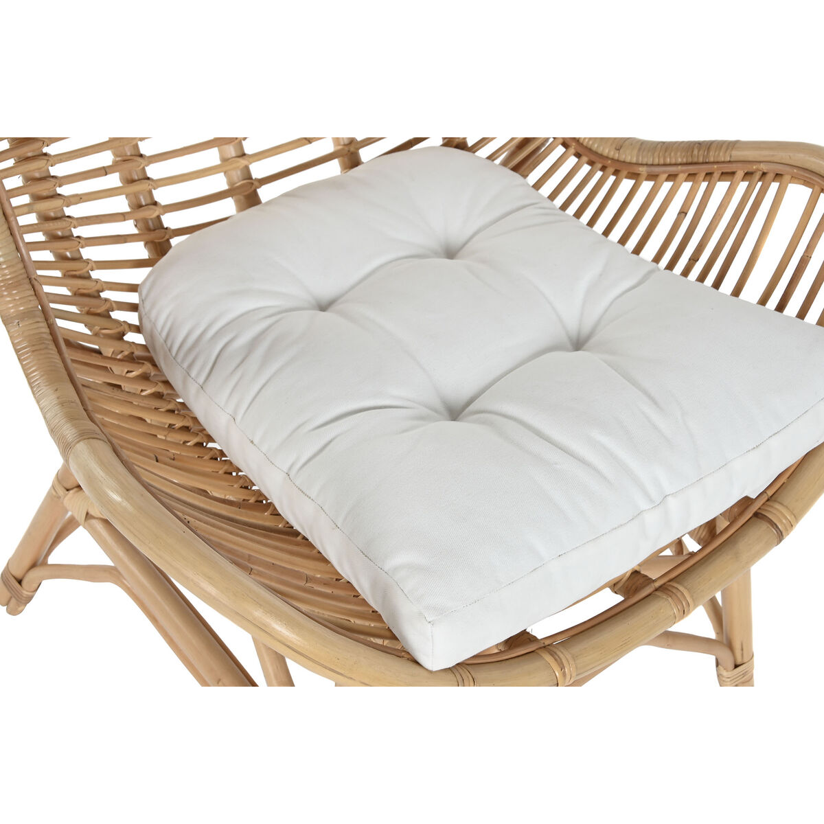 Kontorsstol Home ESPRIT Naturell - 3
