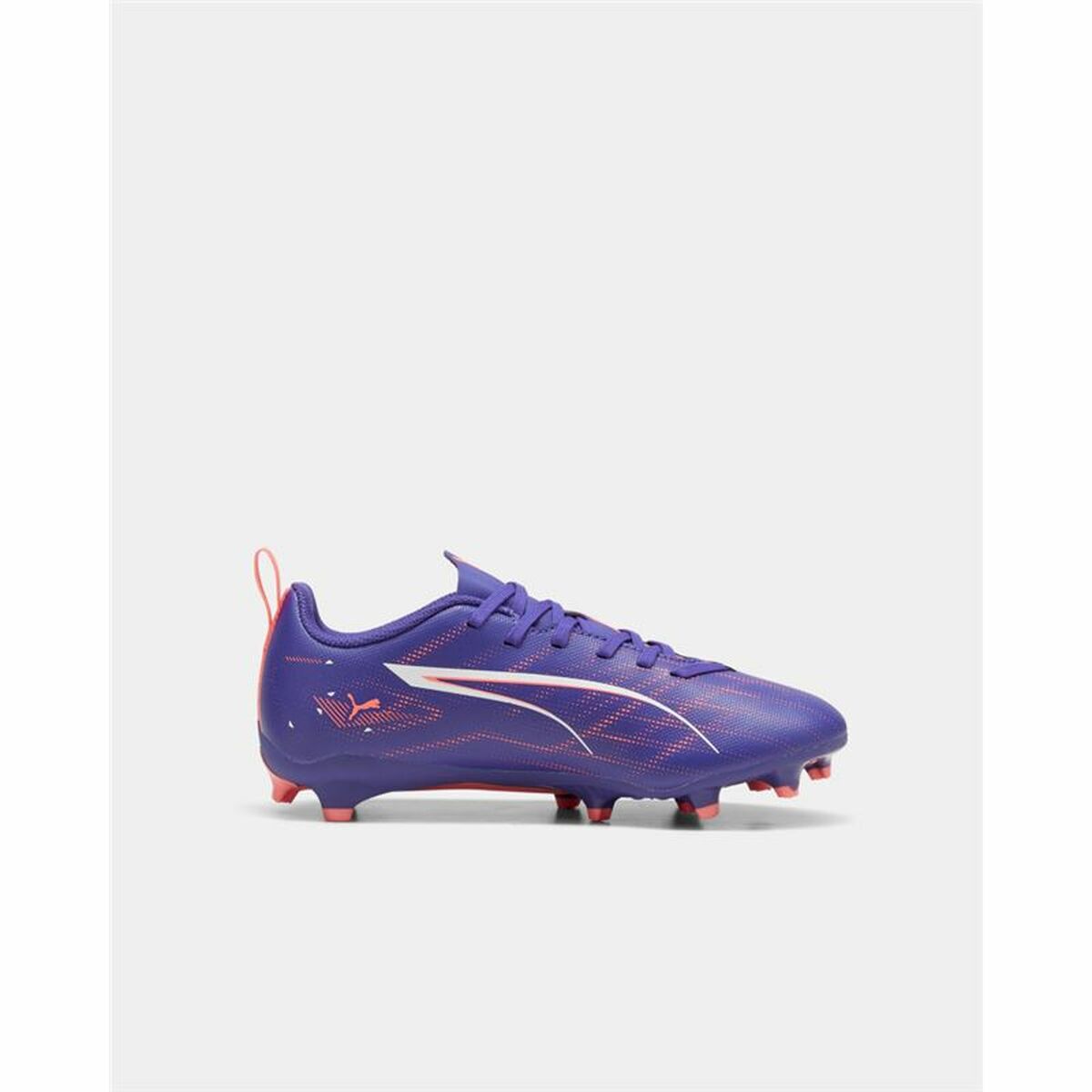 Fotbollsskor för barn Puma Ultra 5 Play Fg/Ag Purpur - 2