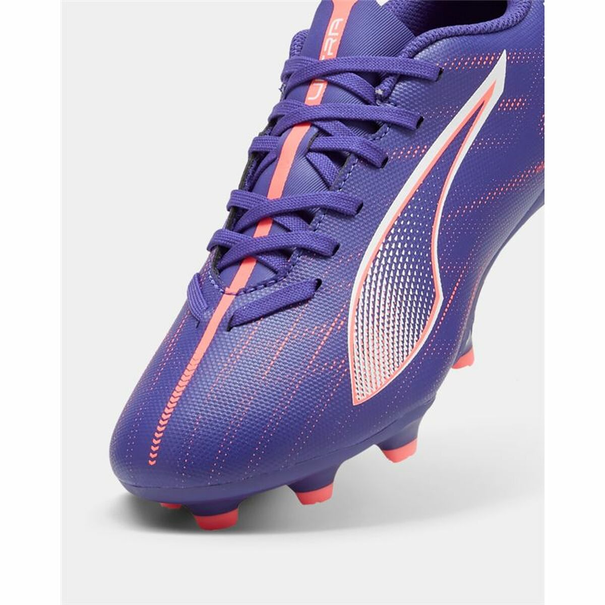 Fotbollsskor för barn Puma Ultra 5 Play Fg/Ag Purpur - 7
