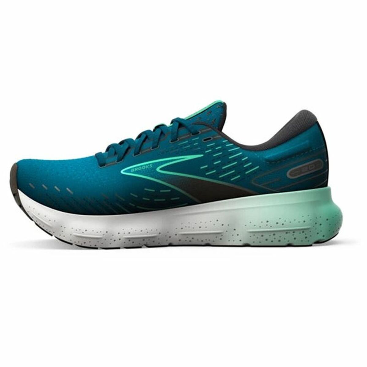Löparskor, Vuxna Brooks Glycerin 20 Män Blå - 8
