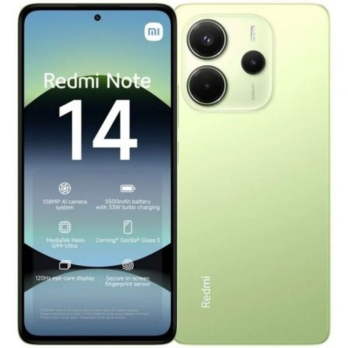 Smartphone Xiaomi MZB0IZZEU Octa Core 8 GB RAM 256 GB Grön 6,67"