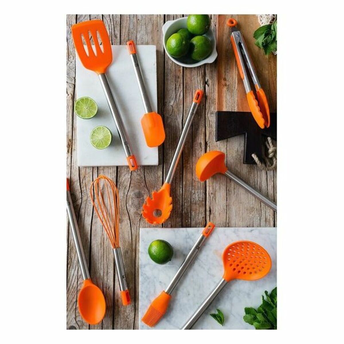 Köksredskap BRA A195011 Orange (6 pcs) - 3