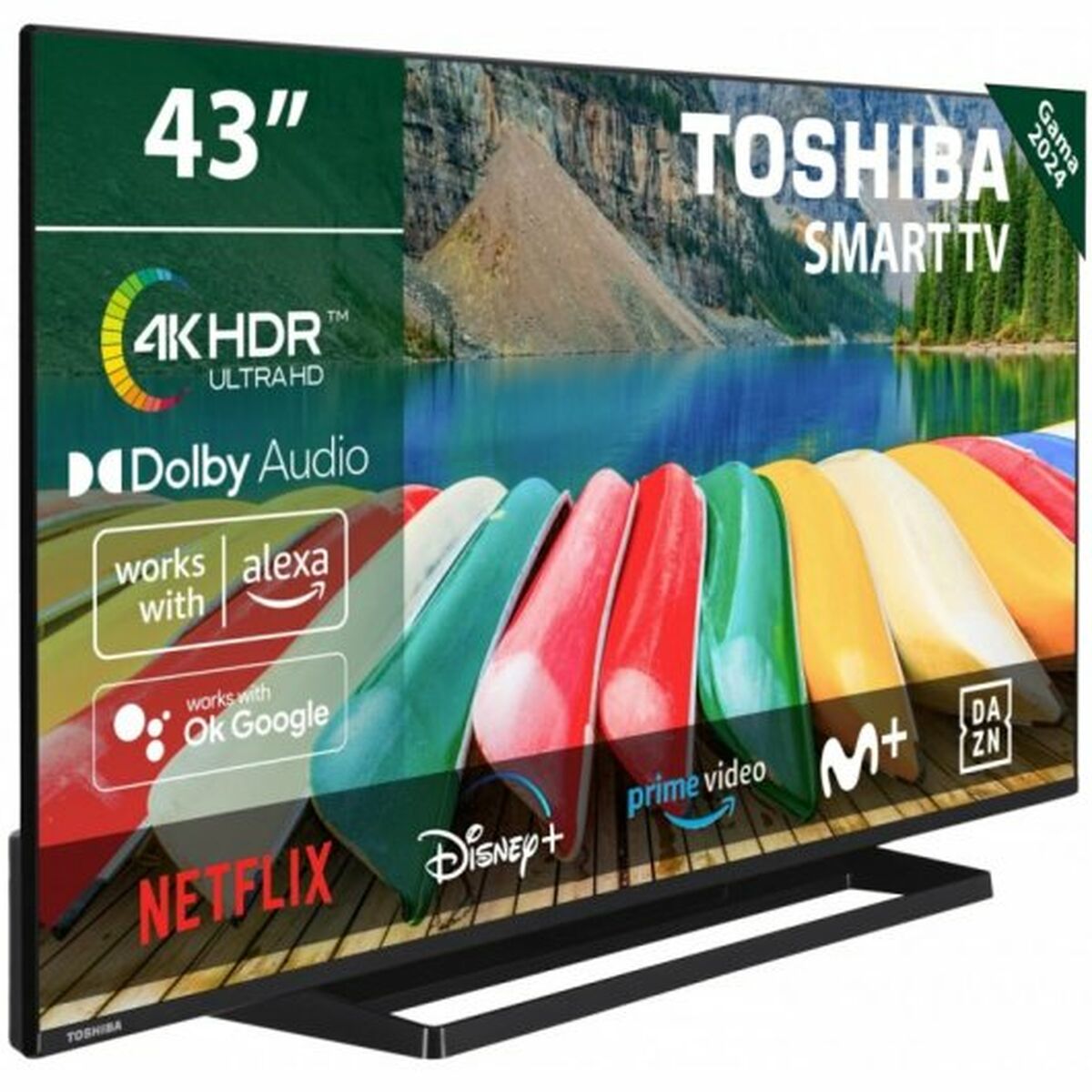 Smart TV Toshiba 43UV3363DG 43" 4K Ultra HD LED HDR D-LED HDR10 - 4