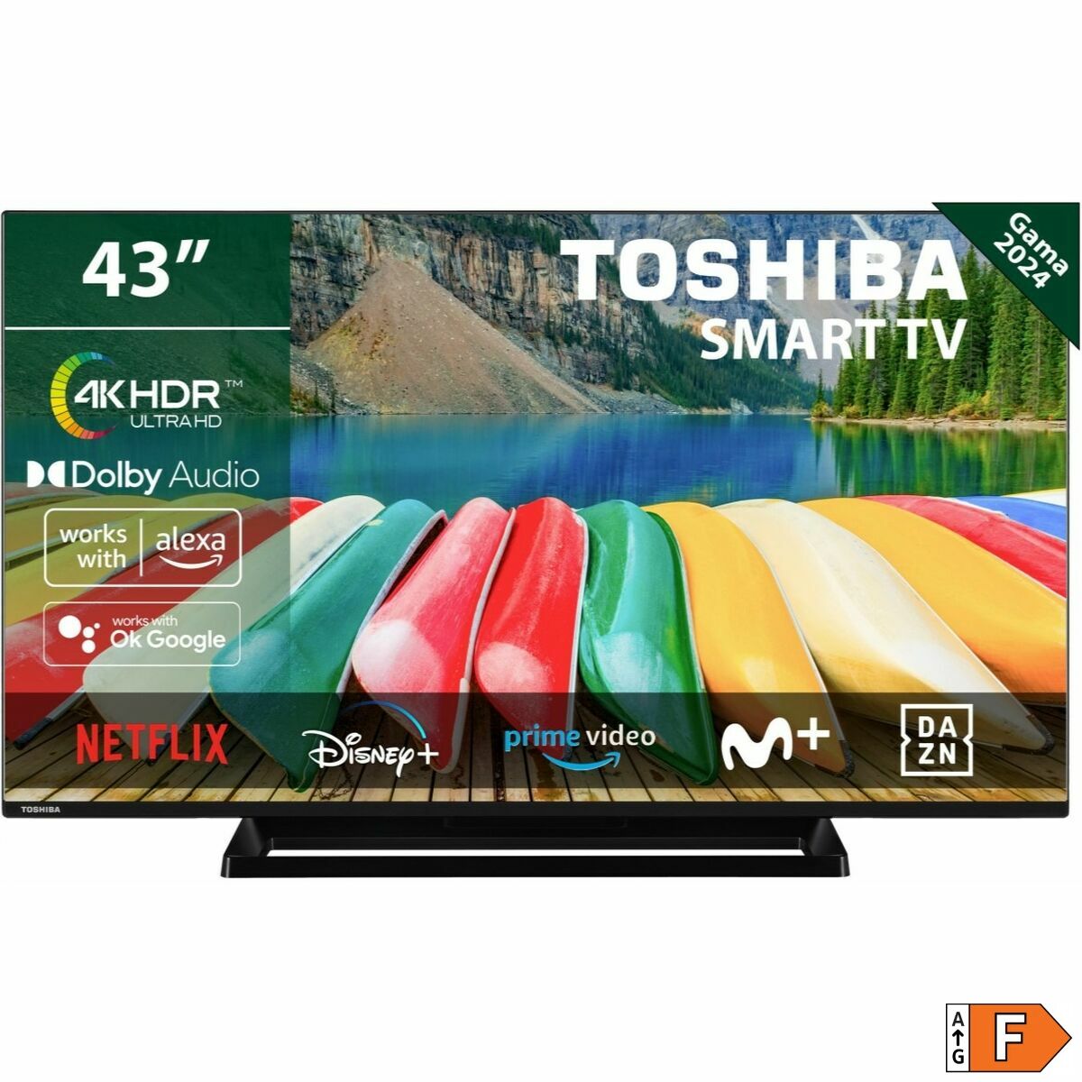Smart TV Toshiba 43UV3363DG 43" 4K Ultra HD LED HDR D-LED HDR10 - 2